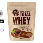Gold Nutrition Total whey proteín čokoláda a lieskový oriešok 260 g