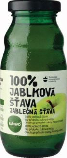 ZDRAVO 100% Jablková šťava 0.2 l