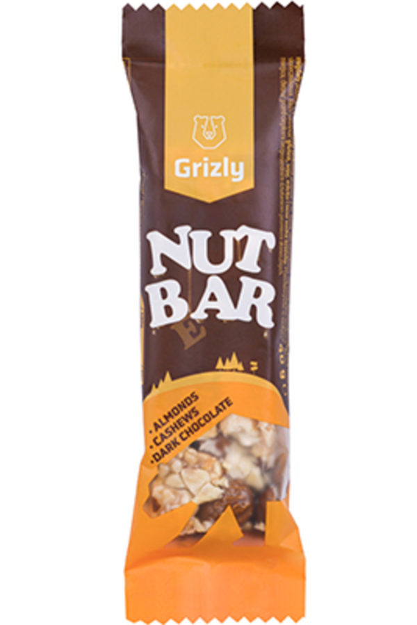 GRIZLY Nut bar mandle-kešu-horká čokoláda 40 g