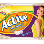 BonaVita ACTIVE Chlebíčky s jogurtovou polevou špaldové 75 g