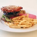 Hovädzí burger v zeleninových plackách