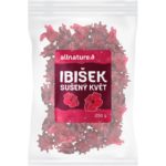Allnature Ibištek kvet sušený sušený kvet 250 g