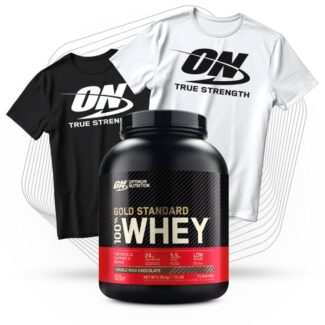 Optimum Nutrition 100 Whey Gold Standard 450 g jahoda – Obrázok 8
